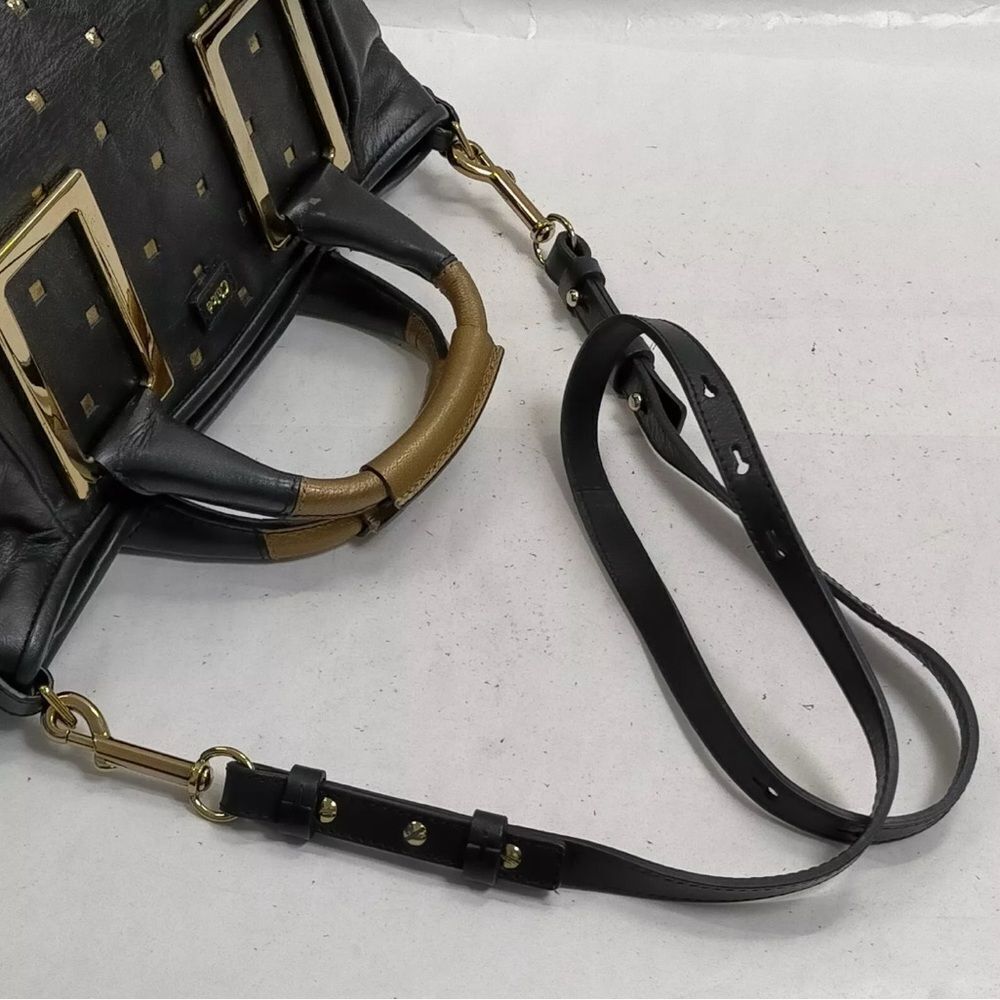 Auth Chloe Black Leather Ethel Tote Bag for - Picture 4 of 9